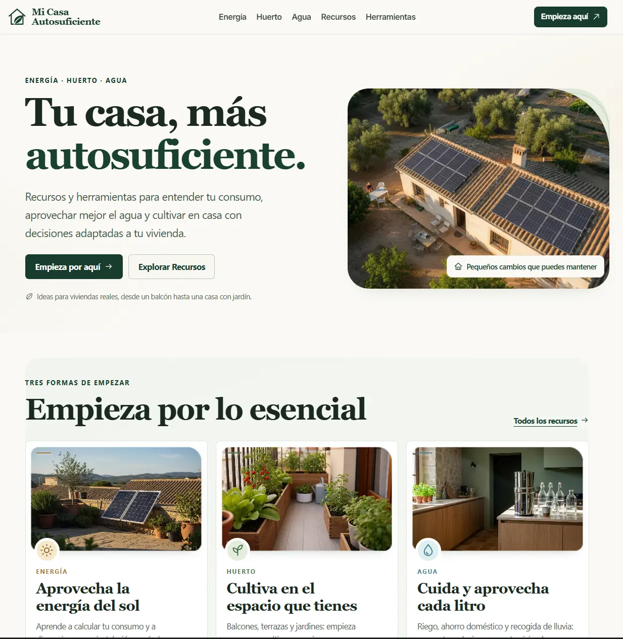 Mi Casa Autosuficiente